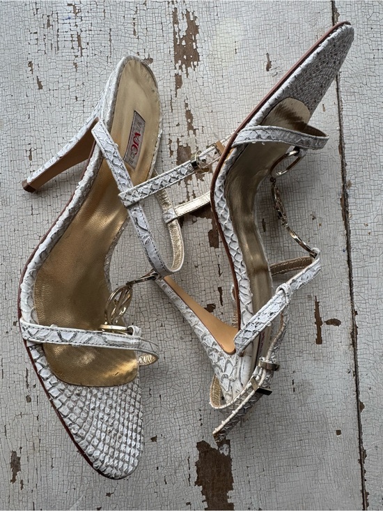 Versace Jeans Collection Shoes - Vintage VJC (Versace Jeans Couture) Heeled Sandals – Made in Italy 🇮🇹